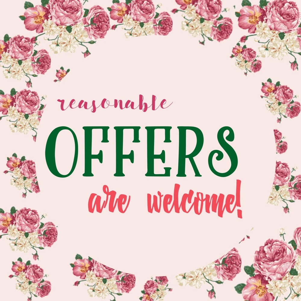 Offers are welcome!